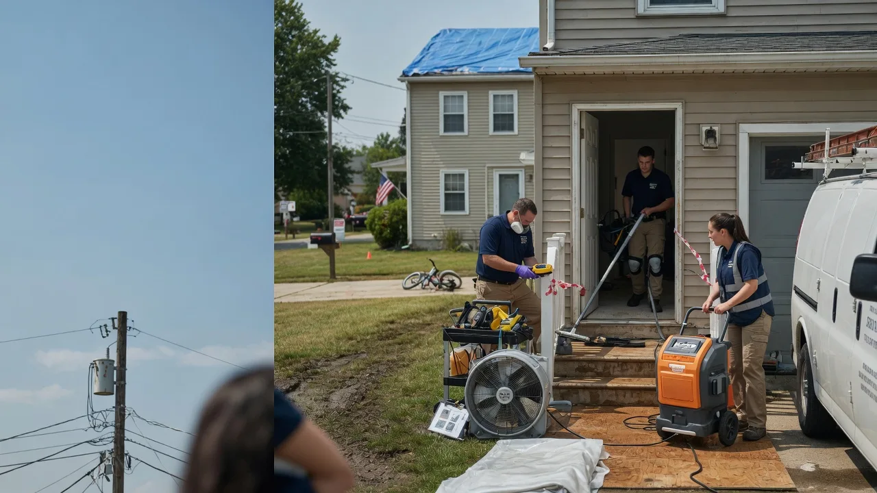 Water Damage Repair in Hoffman, IL near me